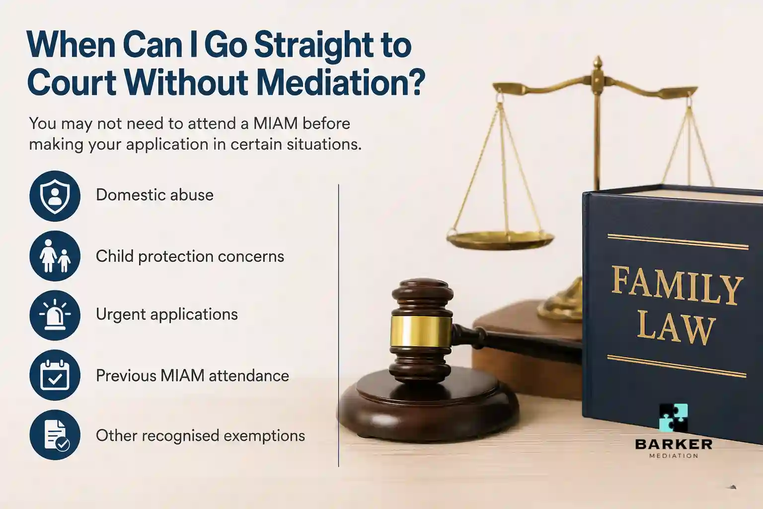 When Can I Go Straight to Court Without Mediation West Bromwich?